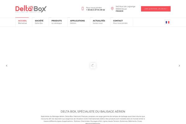 delta-box.com site used Logistic-business-child