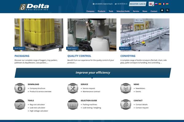 Site using Delta-engineering plugin