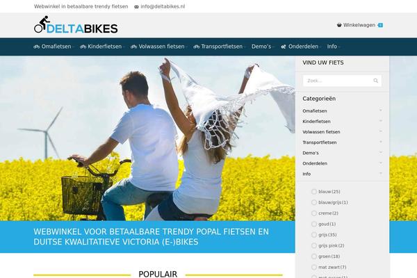 deltabikes.nl site used Bikes
