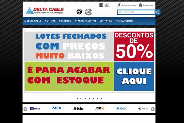 deltacable.com.br site used Deltacable