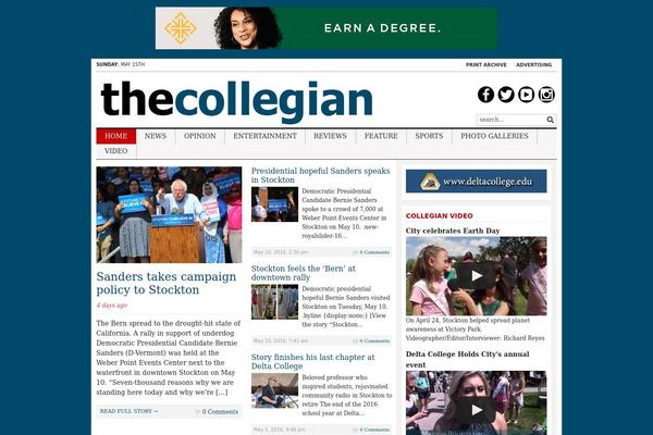 deltacollegian.net site used Tribuneold