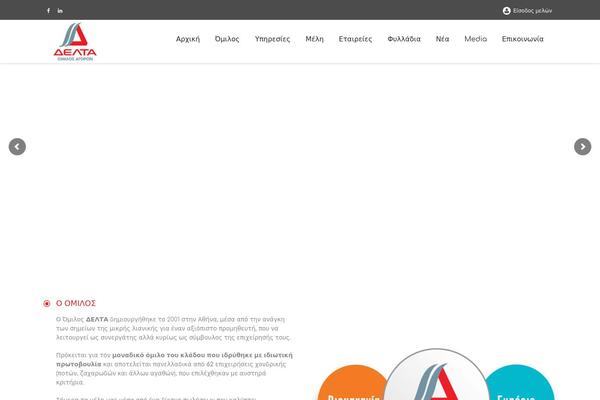Adriatic-theme theme site design template sample