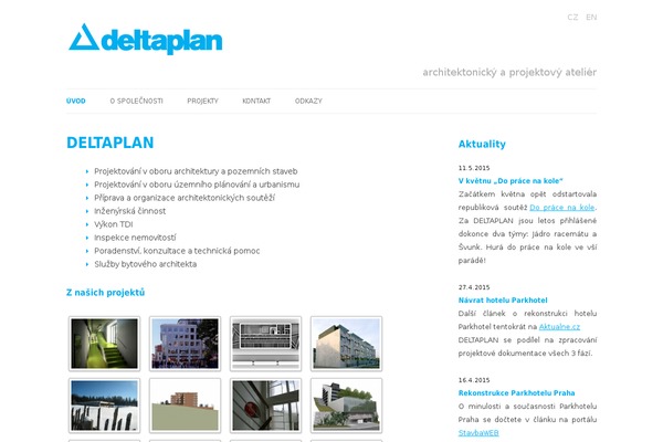 deltaplan.cz site used Deltaplan