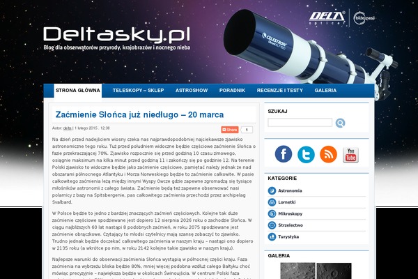 deltasky.pl site used Deltaoptical