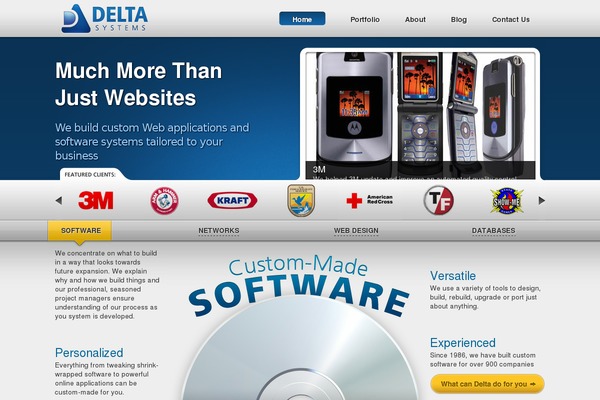 deltasys.com site used Divi-just-call-delta