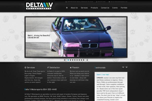 Dt-parallax theme site design template sample