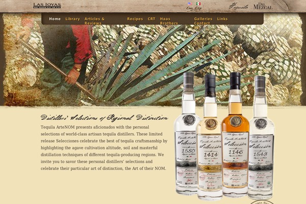 deltequila.com site used Deltequila