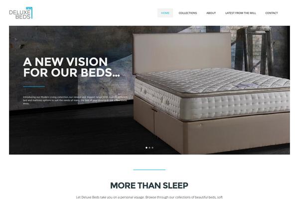 Bridge theme site design template sample