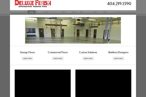 deluxefinish.com site used Homeimprovement