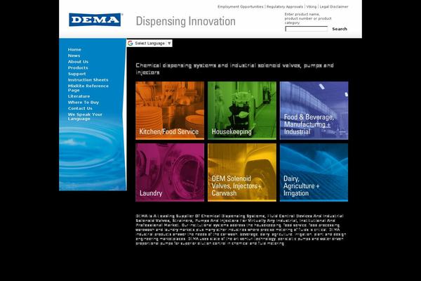 demaeng.com site used Dema