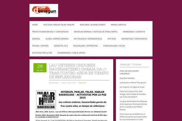 Contango theme site design template sample