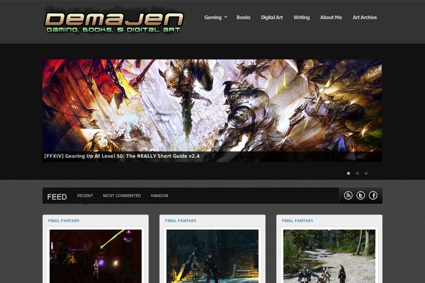 demajen.co.uk site used Continuum2