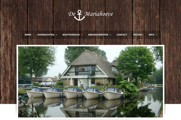 demariahoeve.nl site used Parador