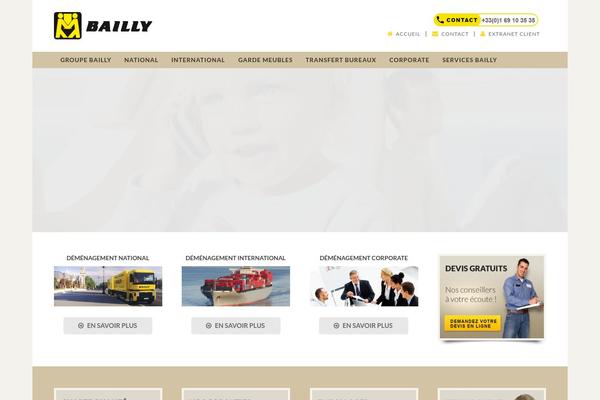 Impreza theme site design template sample