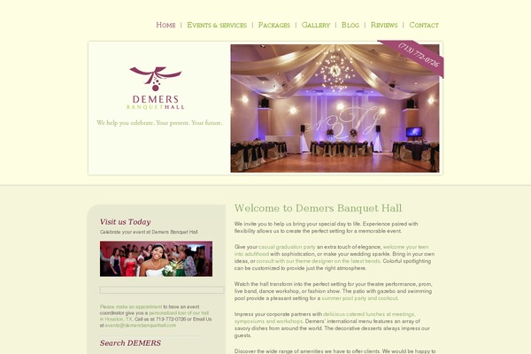 demersbanquethall.com site used Demers