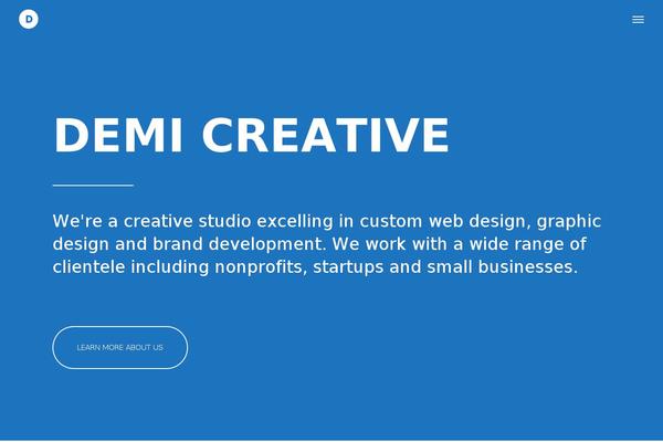 Semplice4 theme site design template sample