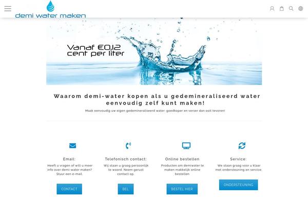 demiwatermaken.nl site used Dondo-child