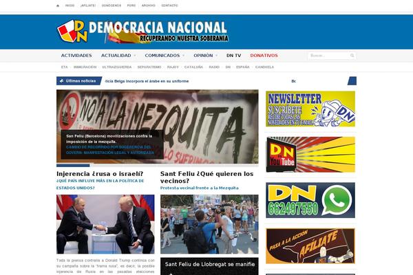 democracianacional.org site used Dn-theme