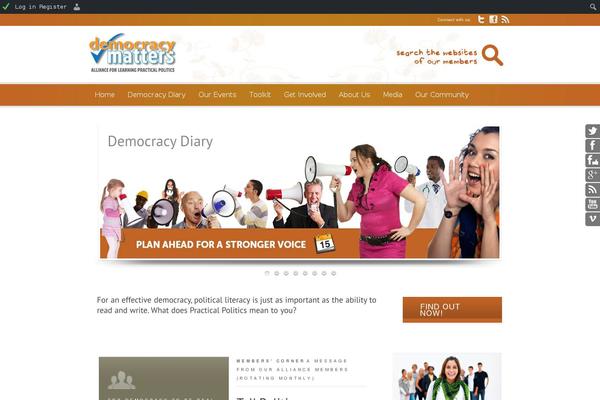 democracymatters.org.uk site used Dm-child