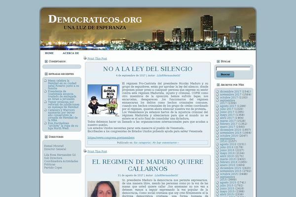 democraticos.org site used Democraticos