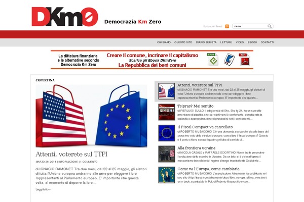 democraziakmzero.org site used Monograph