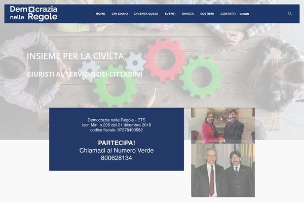 democrazianelleregole.it site used Charity-ngo
