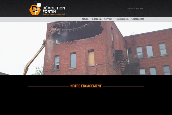 demolitionfortin.com site used Fortin