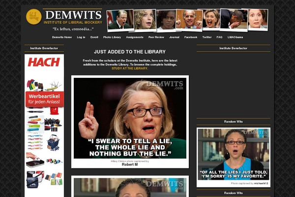 demwits.com site used Patriot