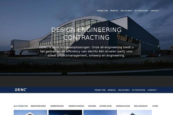 denc.nl site used Denc-wordpress-theme
