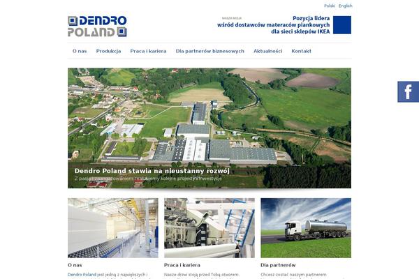 dendro.pl site used Ikano-theme