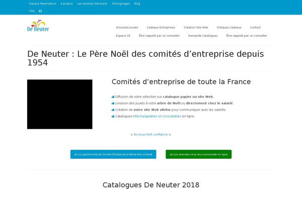deneuter.fr site used Deneuter