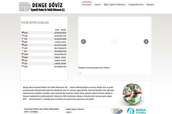 Site using Turkish Lira Exchange Rates from the Central Bank of Turkey (Doviz Kurlari Modulu) plugin