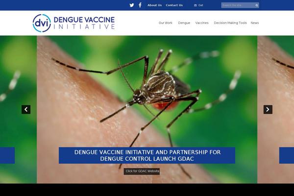 denguevaccines.org site used Dvi