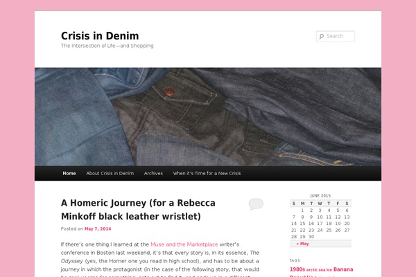 Twenty Eleven theme site design template sample