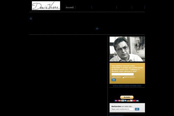 denis-vasse.com site used Denis-vasse