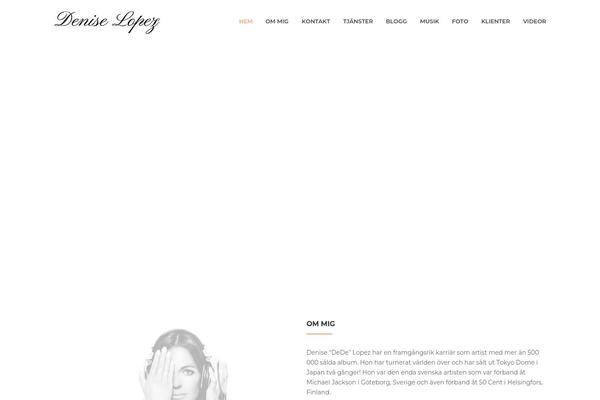 Rebel theme site design template sample