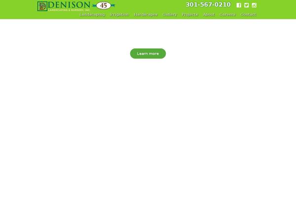 denisonlandscaping.com site used Denison