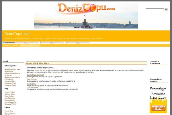 deniztopu.com site used Deniztopu