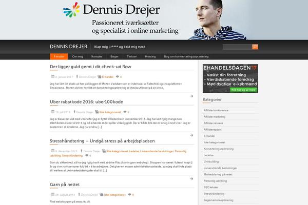Black with Orange theme site design template sample