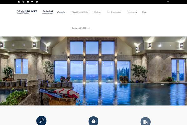 Salient theme site design template sample