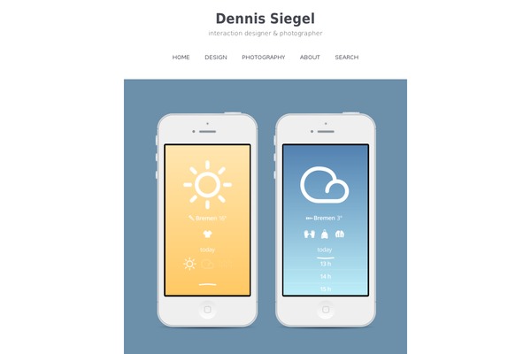 dennissiegel.de site used Deliciouslysimple