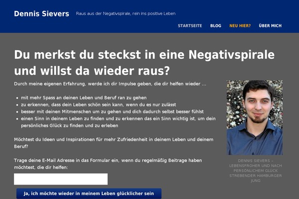 dennissievers.de site used Bloggo1