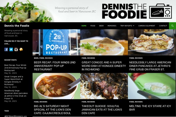 Twenty Fourteen theme site design template sample