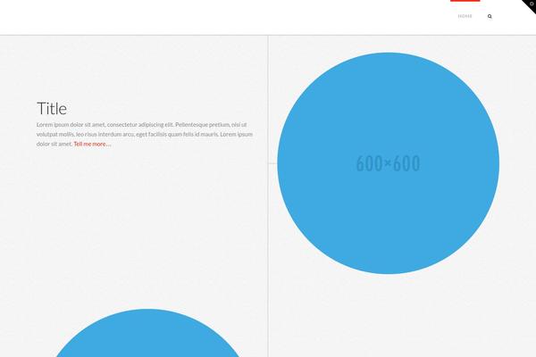 X | The Theme theme site design template sample