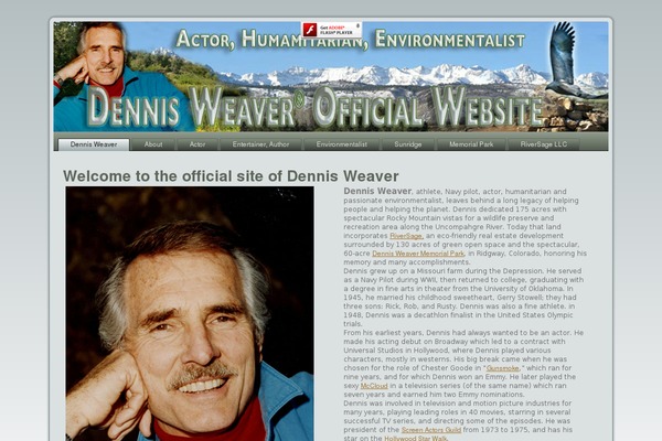 dennisweaver.com site used Dennisweaver2014r