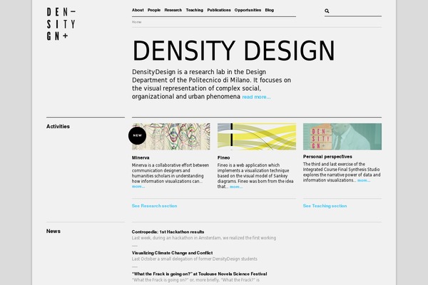 densitydesign.org site used White as Milk