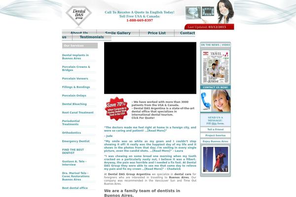 dental-argentina.com site used Alexified