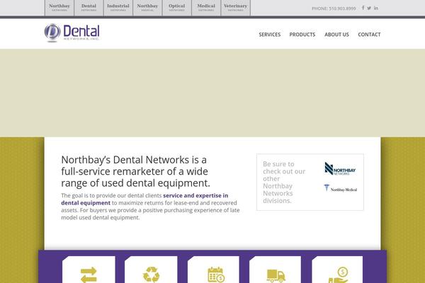 dental-networks.com site used Design2wordpress