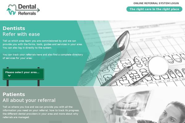 dental-referrals.org site used Dentref_2015