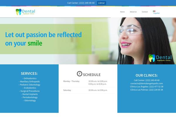 Medicom theme site design template sample